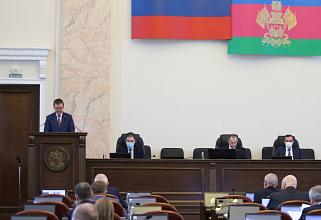 Ректор КубГАУ выступил на заседании ЗСК Краснодарского края