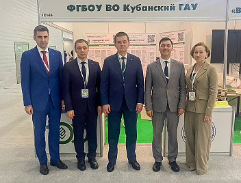 Научная делегация КубГАУ приняла участие в агропромышленной выставке «Золотая осень 2022»    