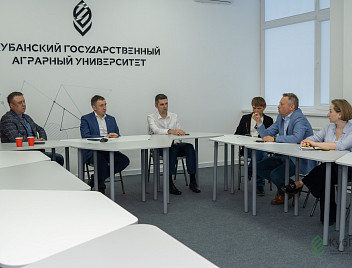 КубГАУ посетили представители датской компании «Христиан Хансен»